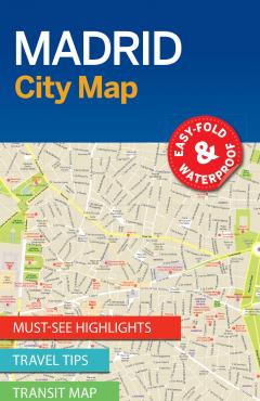 Madrid City Map - 55290