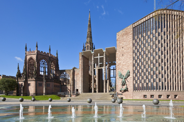 Coventry's old and new cathedrals -© Neale Clark - Robert Harding - Getty Images