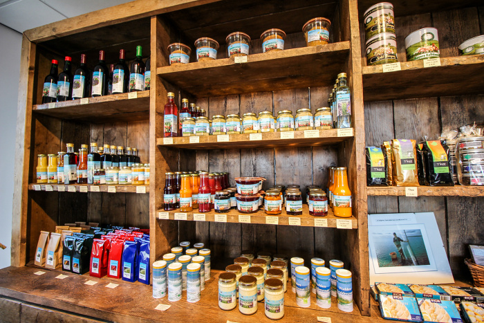 De Kade stocks a variety of Texel-made products © Catherine Le Nevez -  Lonely Planet