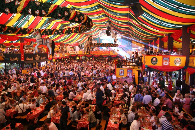 Oktoberfest v Mnichově