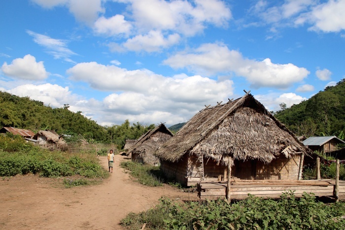 Laos vesnice_1