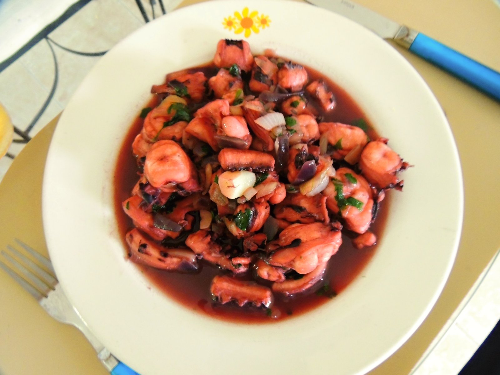 Ochutnejte místní speciality, třeba chobotnice Ochutnejte místní speciality, třeba chobotnice