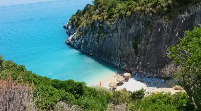 Zakynthos pláž Xigia_2 Zakynthos pláž Xigia_2