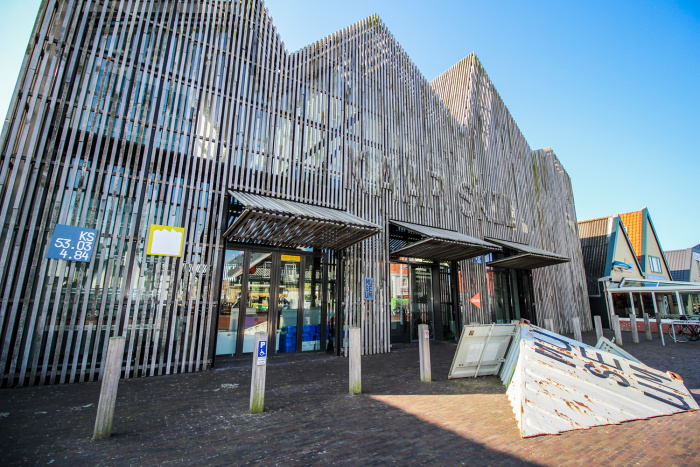 The zig-zagging roof of the Maritime _ Beachcombers Museum reflects the angular rooftops of the area's gabled houses © Catherine Le Nevez - Lonely Planet
