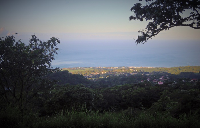 Basse Terre východ slunce