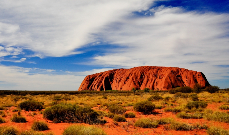 Národní park Uluru Kata Tjuta je nejznámější australským symbolem a také důležitým posvátným místem.