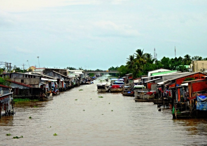 Dopravní tepna v Mekongu