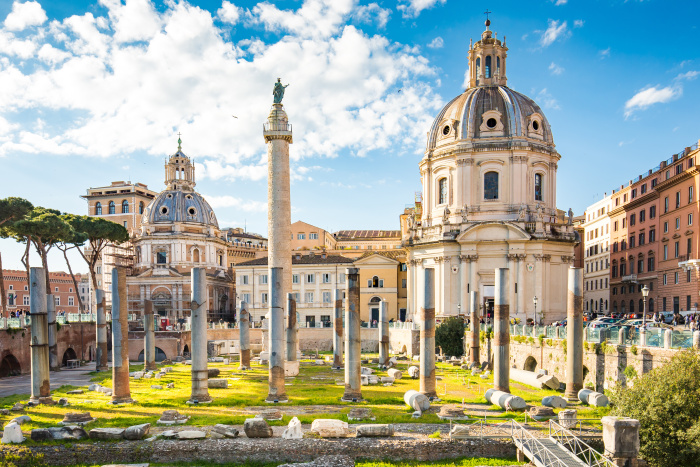 Forum Romanum v Římě