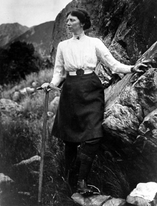 Freda du Faur, první žena - přemožitelka hory