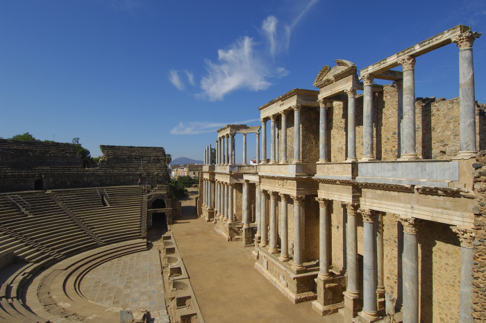 Mérida's Roman theatre has stood for over 2000 years and is still used for performances today © Universal Images Group - Getty Images