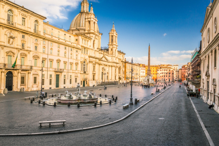 Piazza Navona v Římě