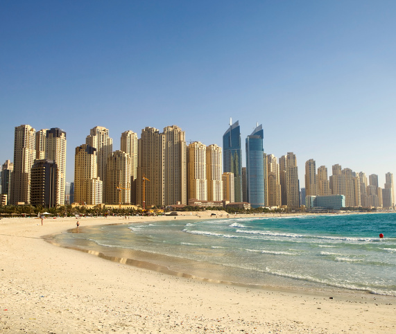 Pláže v Dubaji